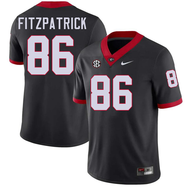 John FitzPatrick Georgia Jersey,University Of Georgia Bulldogs Football Jersey,Uniforms,Gears-Black